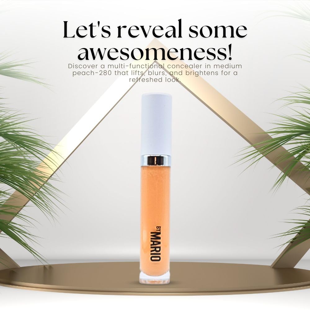 BY MARIO SurrealSkin Awakening Concealer applicator demonstrates precise coverage for under-eye area