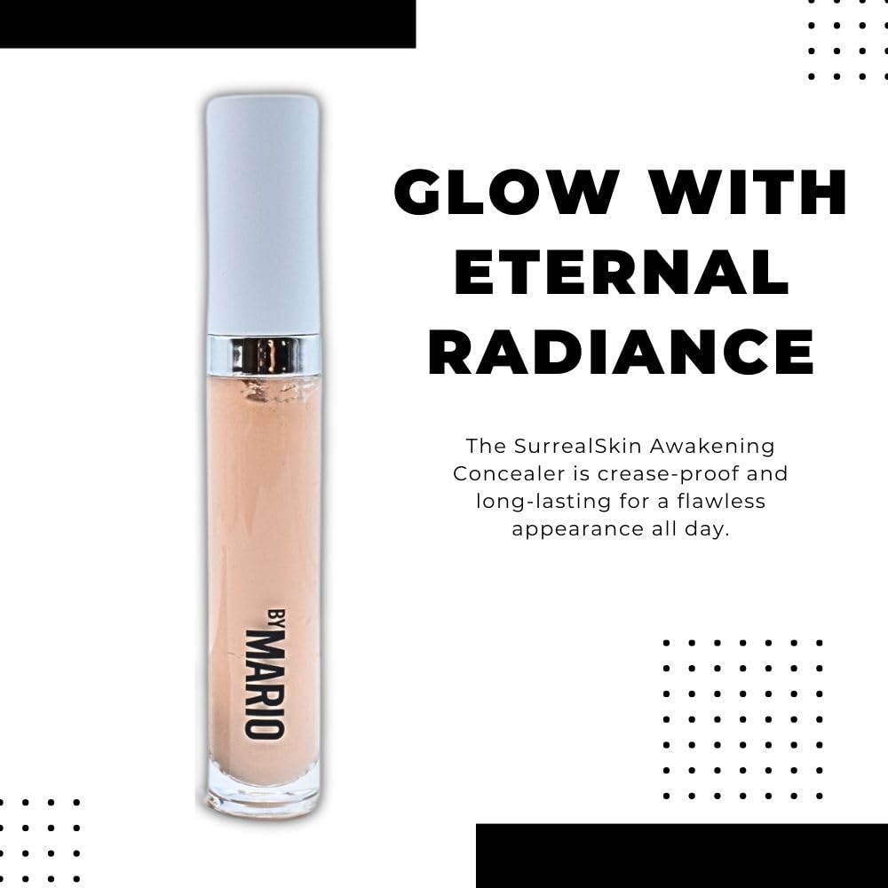 BY MARIO SurrealSkin Awakening Concealer pairs with SurrealSkin Foundation for seamless blending.