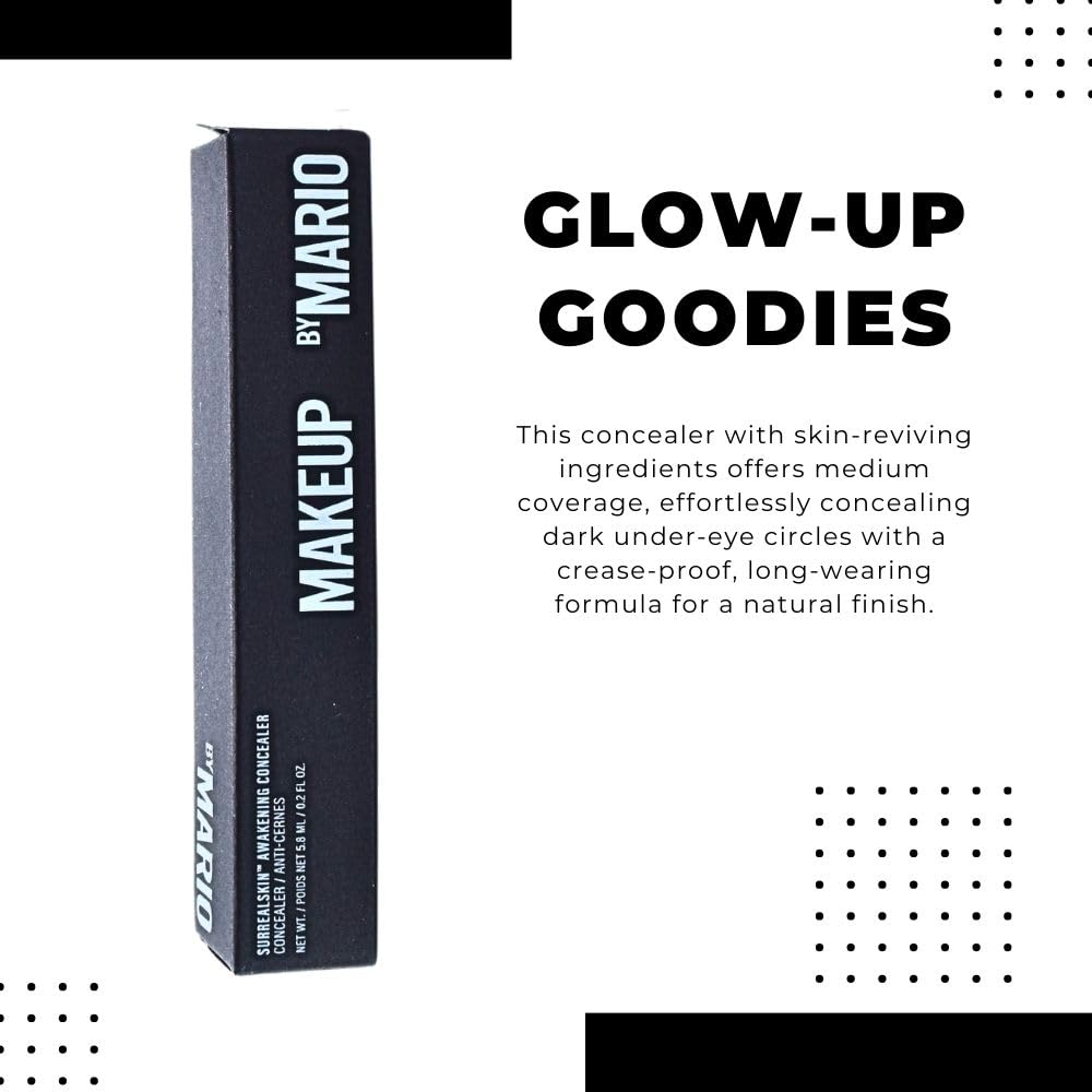 BY MARIO SurrealSkin Awakening Concealer uses Lift & Lock technology to depuff and smooth.