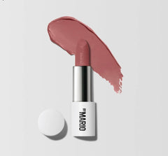 BY MARIO Ultra Suede Lipstick close-up showing smooth glide and rich pigment.