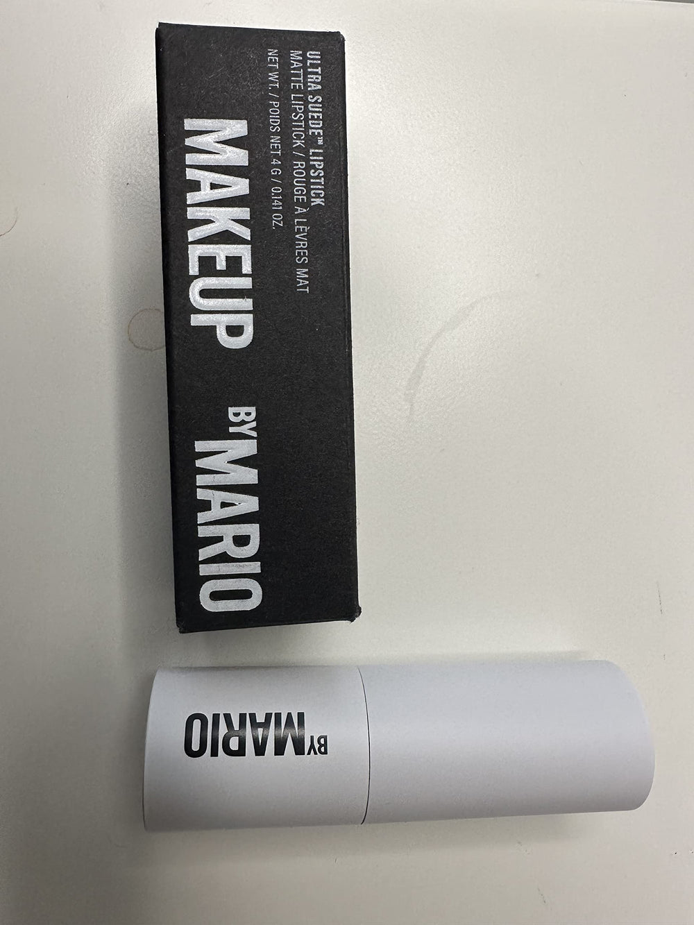BY MARIO Ultra Suede Lipstick glide highlights the smooth wax blend for an ultra comfortable wear