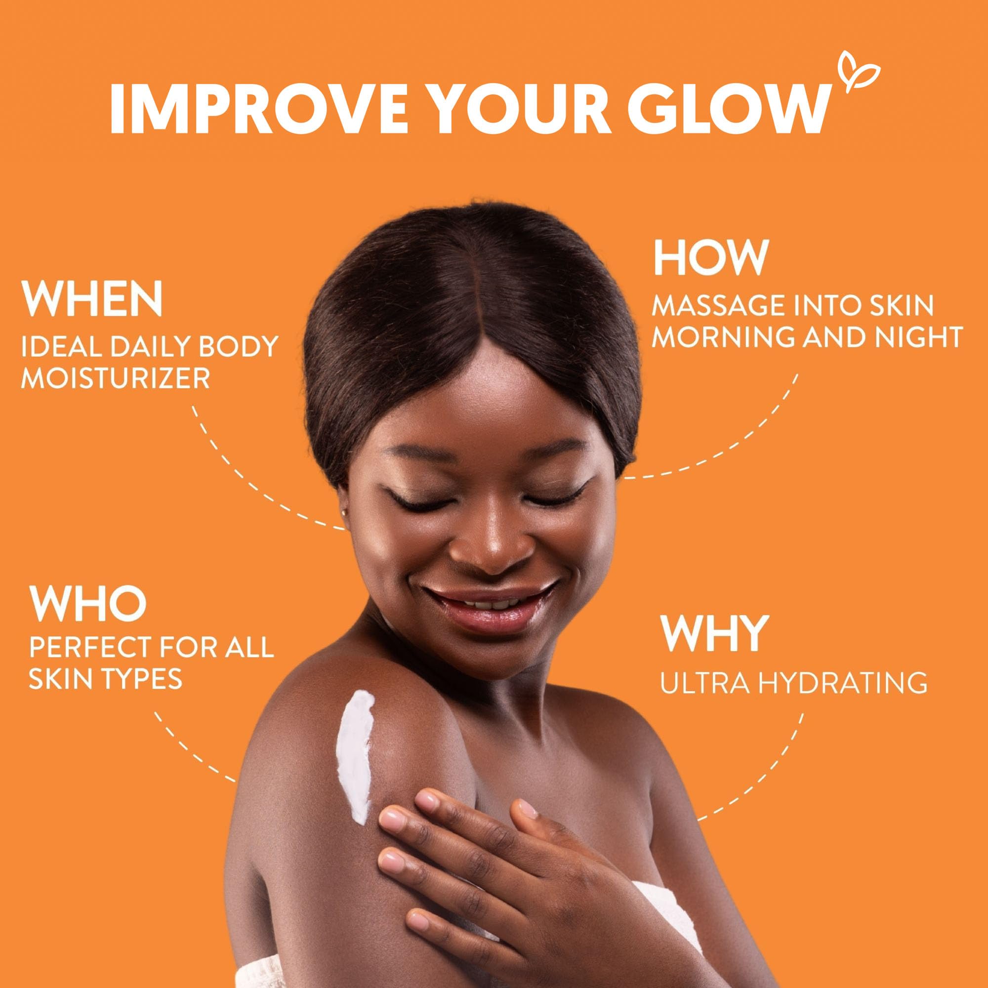 By Nature Glow balm being applied to skin for a refreshed, radiant finish.