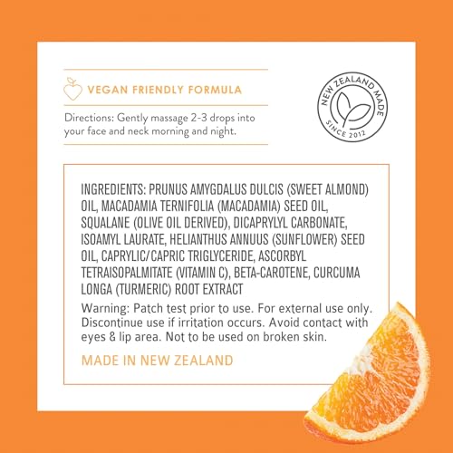 By Nature Vitamin C oil dropper delivering brightening shine for dull skin