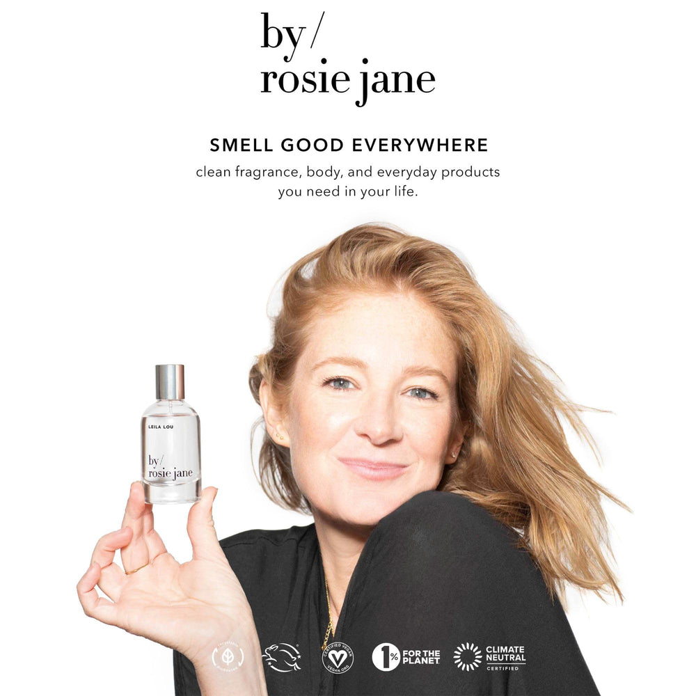 By Rosie Jane Rosie warm, skin-like amber-rose scent suggested for day wear.