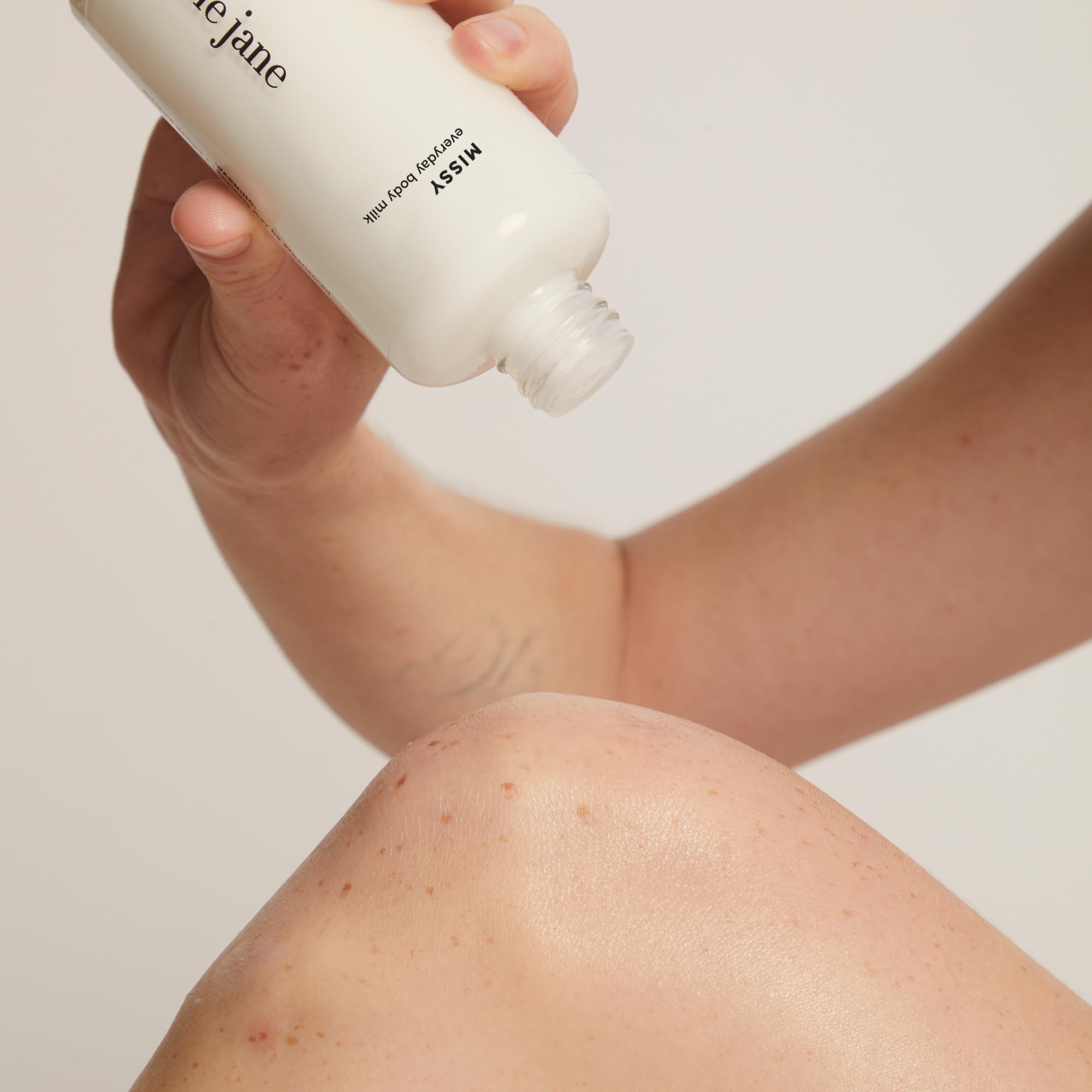 By Rosie Jane Everyday Body Milk Missy packaging close-up highlighting clean branding