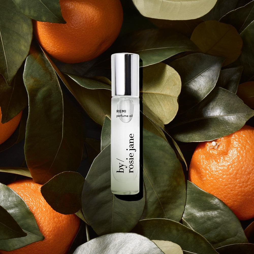 By Rosie Jane Remi travel size 7 ml is ideal for on-the-go fragrance refresh.