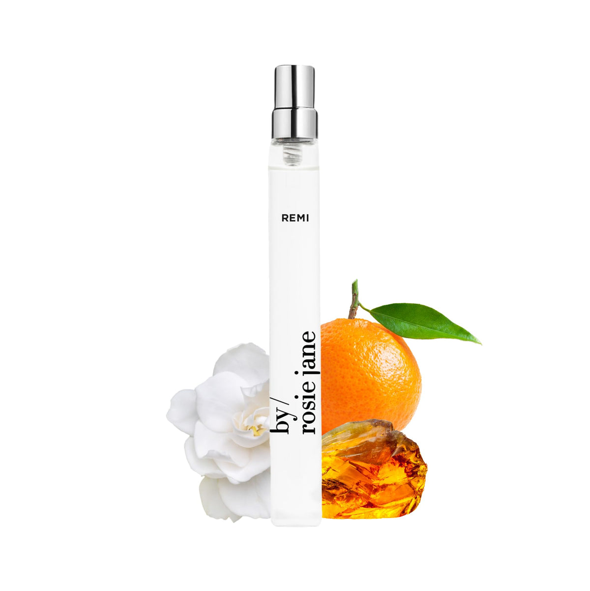By Rosie Jane Remi travel spray front view for on-the-go fragrance
