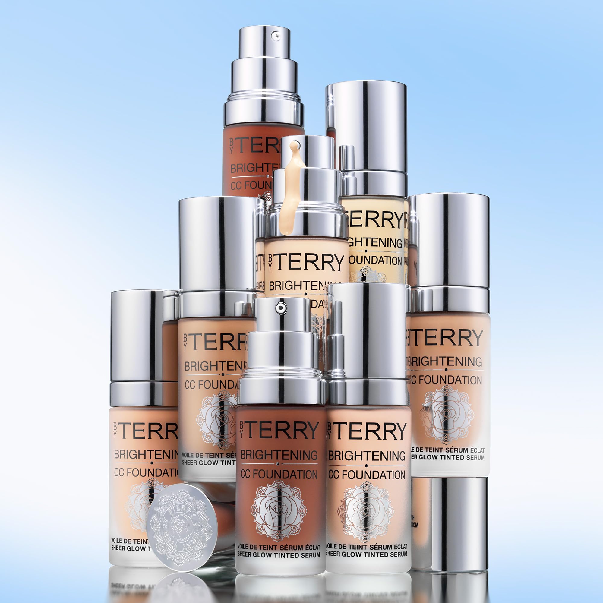 Japanese Rose extract in By Terry Brightening CC Foundation for a luxurious feel