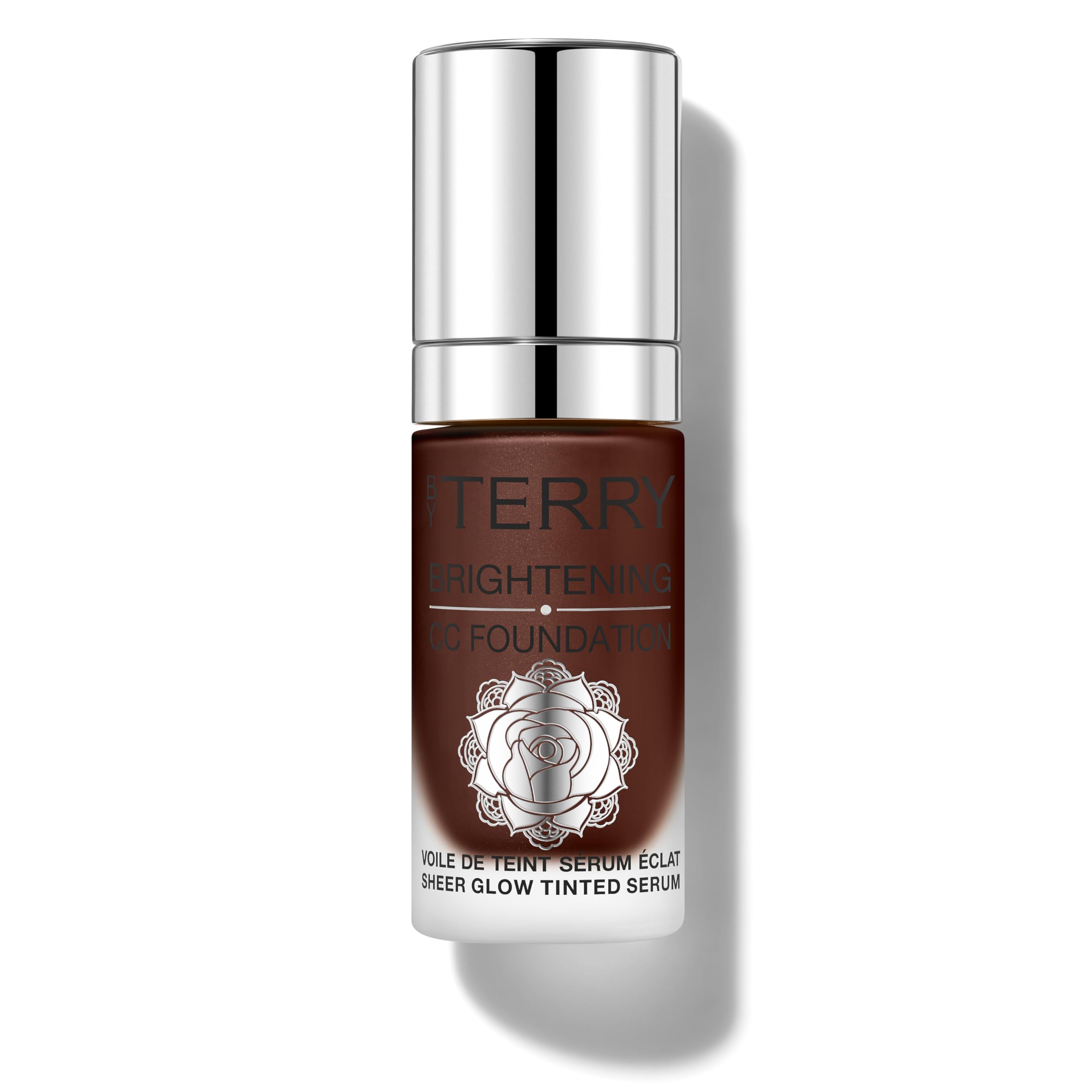 By Terry Brightening CC Foundation serum bottle glows with radiant finish