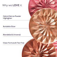 By Terry Starlight Glow CC Highlighter Copper Carres adds dimensional glow for warm undertones