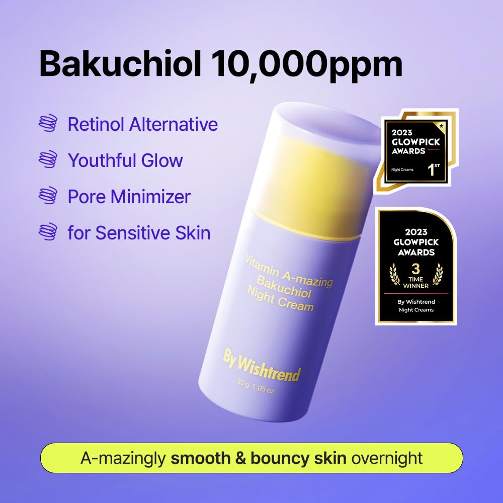 BY WISHTREND Night cream texture swirl highlighting creamy formula for smooth skin