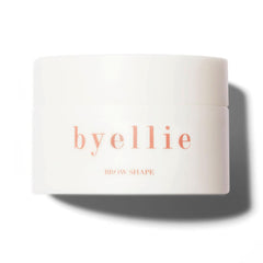 Byellie Brow Shape bottle close-up with clear gel for all-day hold