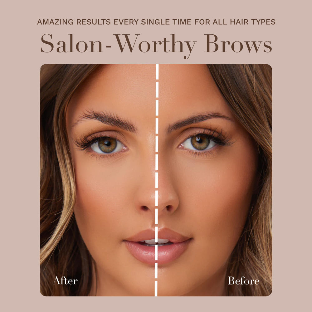 Byellie Brow Shape featuring glutamic acid nourishes brow hairs