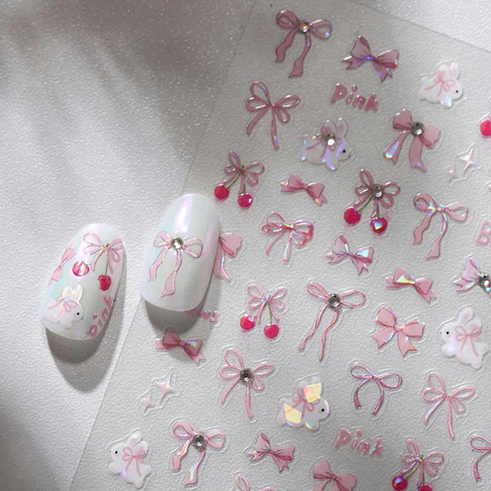 BYJKYEN nail art stickers provide quick glam, ideal for gifting.