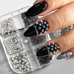 BYJKYEN nail jewelry gems for DIY decoration and personalized nail art
