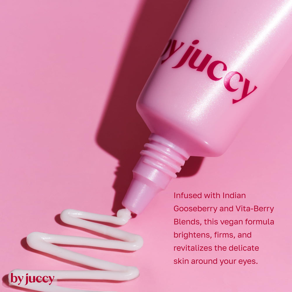 BYJUCCY Gooseberry Eye Cream applicator close-up for precise application
