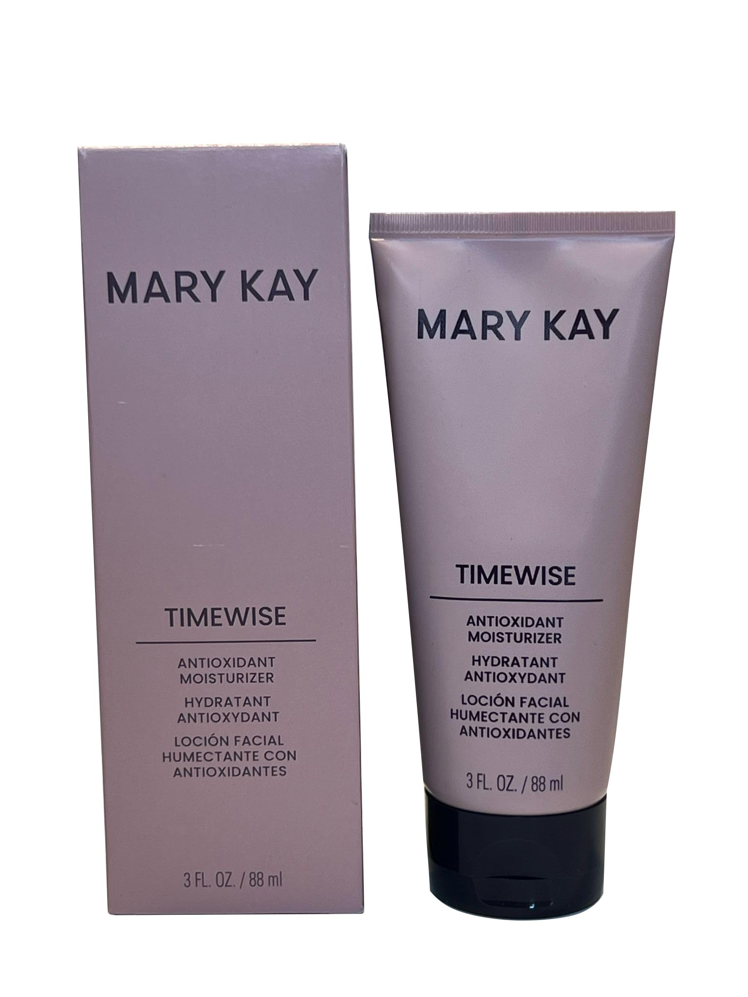 BYMAX Mary Kay Timewise Age-Fighting Moisturizer bottle with hydration and sun protection