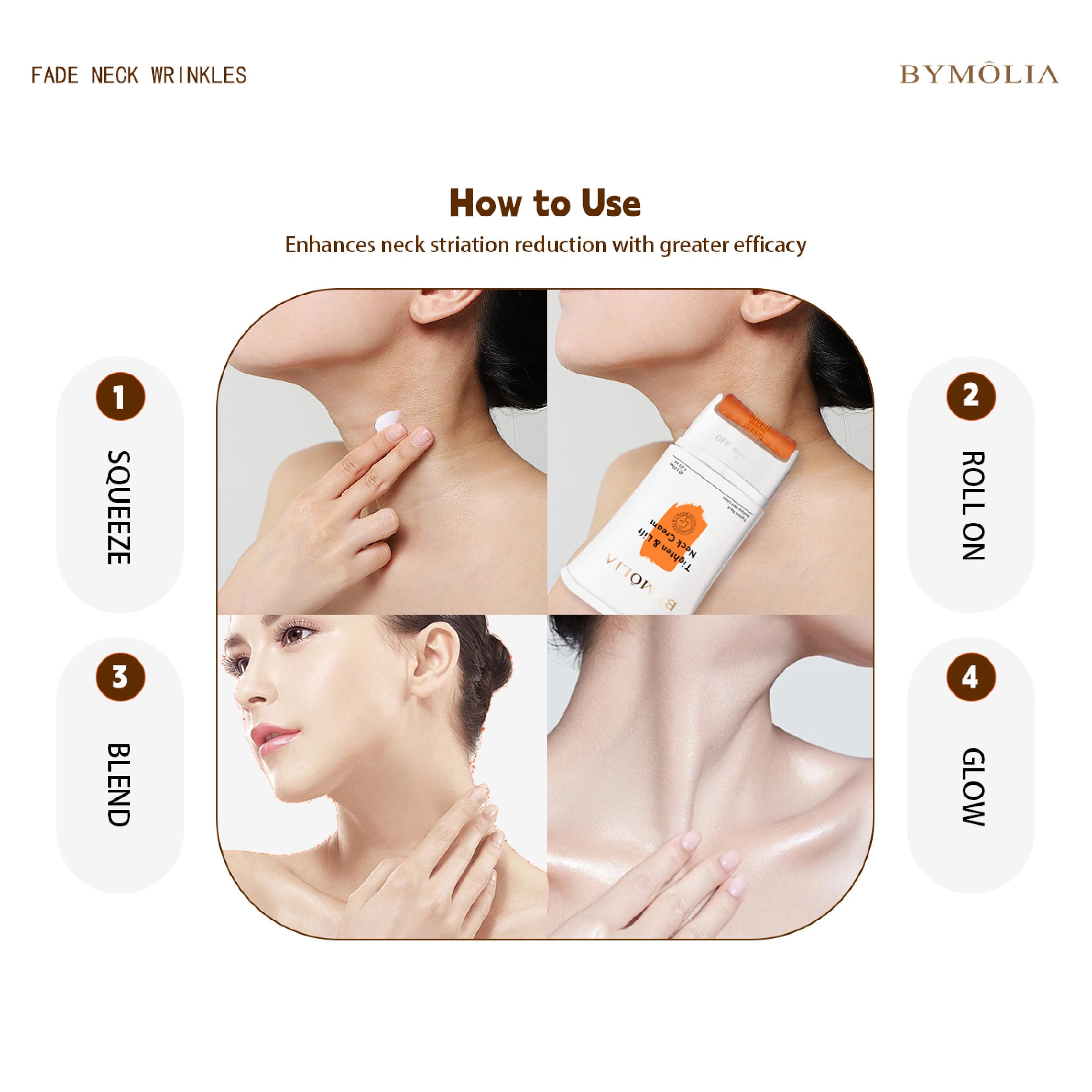 BYMOLIA Packaging and Label close-up for premium skincare.