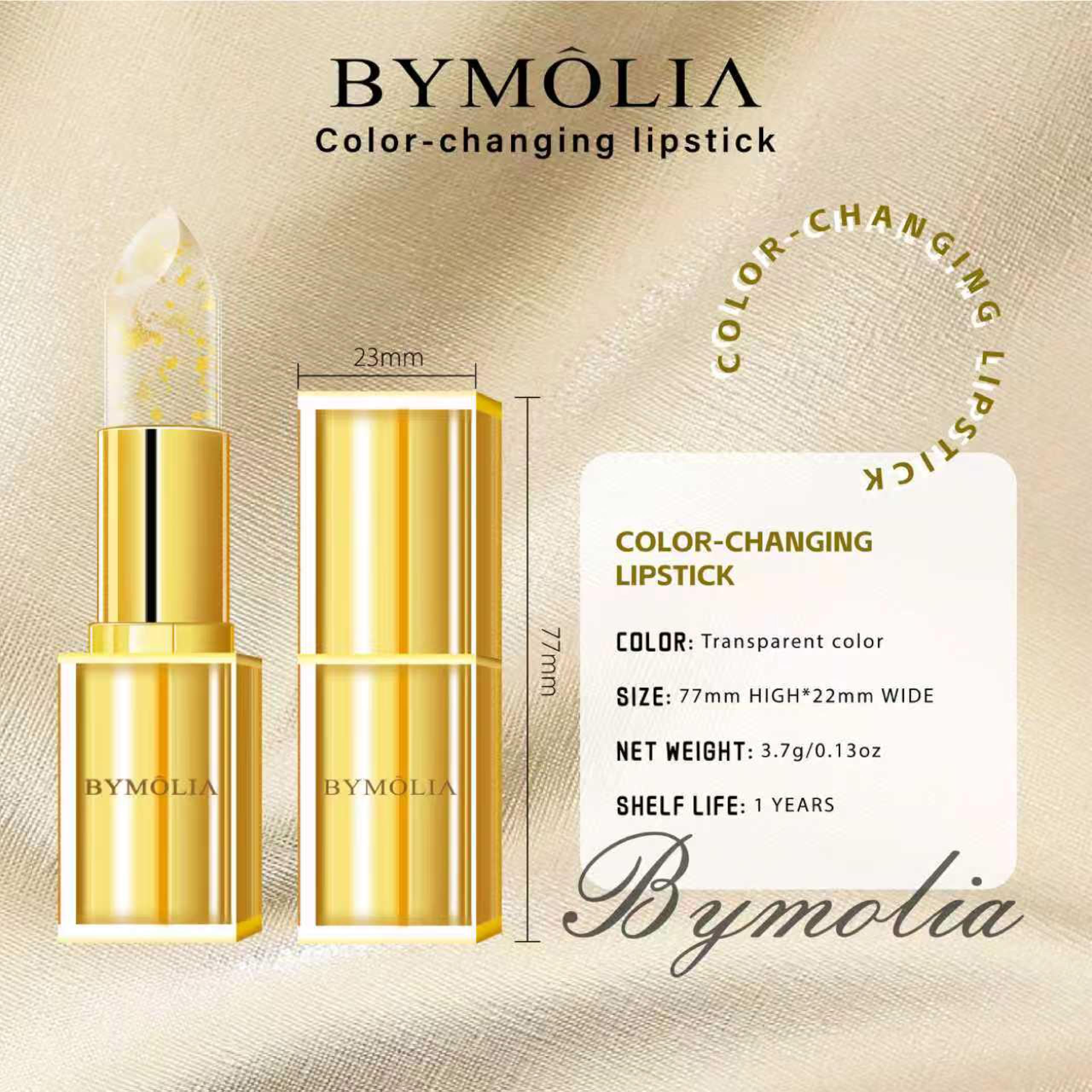BYMOLIA Transferproof Lipstick dry season look for fall and winter