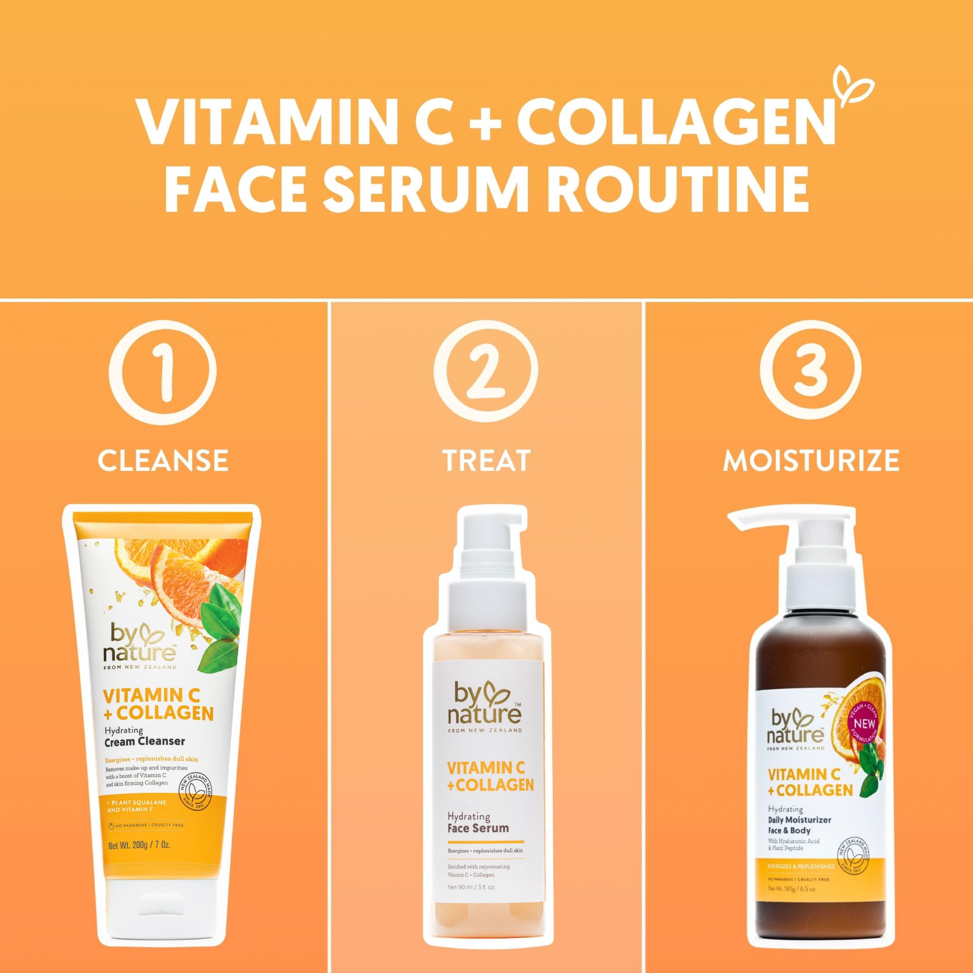 By Nature no parabens cruelty-free label emphasizes mindful skincare.