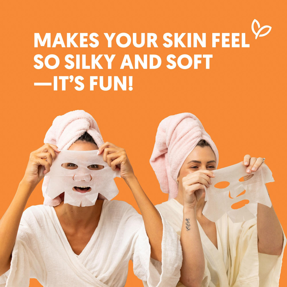By Nature Vitamin C + Collagen Sheet Mask elasticity-boost supports firmer feel
