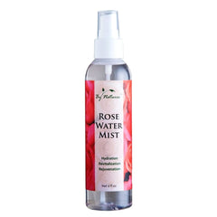 By Natures Rose Water Mist spray bottle for refreshing hydration and makeup setting
