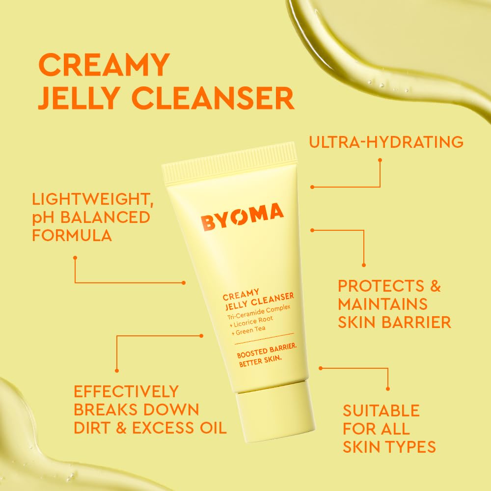 BYOMA So Bright Set ceramide moisturizer bottle supports barrier and hydration.