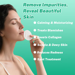 BYXE snail mucin toning pad minimizes visible pores.