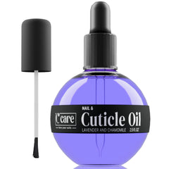 C CARE Cuticle Oil bottle with lavender and chamomile providing nourishing hydration.