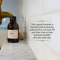 C.O. Bigelow Bergamot Body Wash citrus aroma close-up suggesting refreshing bergamot notes.