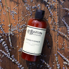 C.O. Bigelow Lavender Peppermint Conditioner cap close-up highlighting gentle daily care