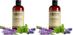 C.O. Bigelow Lavender Peppermint Shower Gel bottle captures a moisturizing daily wash.