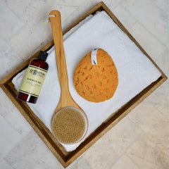 C.O. Bigelow Lavender Peppermint Shower Gel for daily use during morning or evening routines.