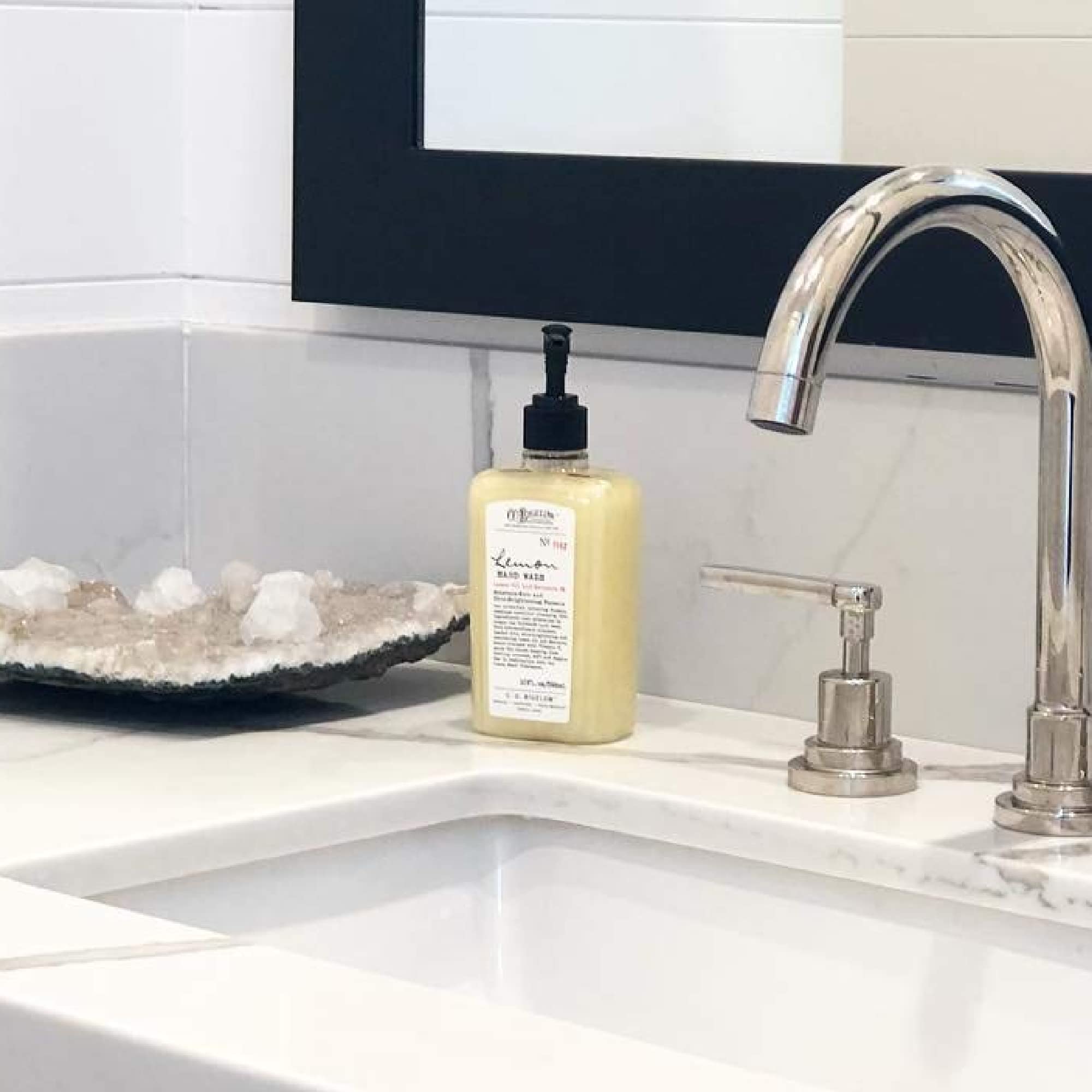 C.O. Bigelow Lemon Hand Wash kitchen scene for frequent washing