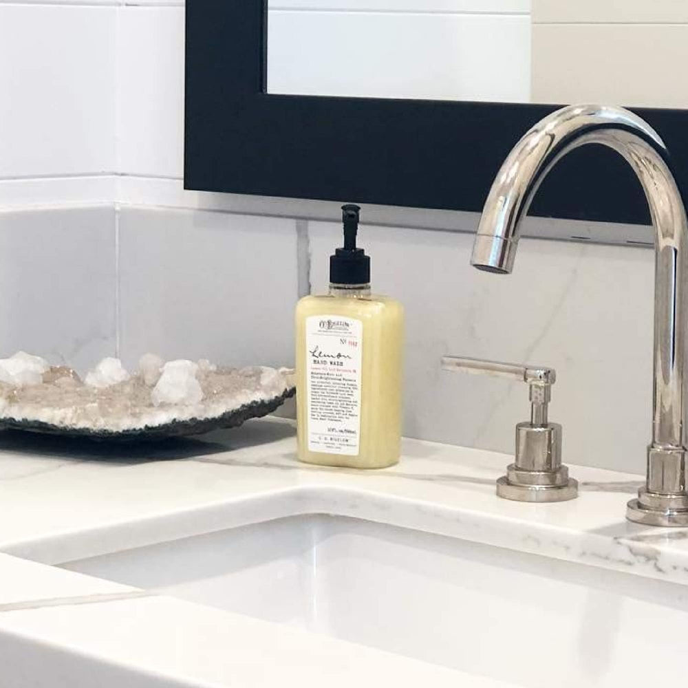 C.O. Bigelow Lemon Hand Wash kitchen scene for frequent washing