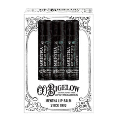 C.O. Bigelow Mentha Lip Balm Stick on your desk offers quick relief and a cooling aroma.