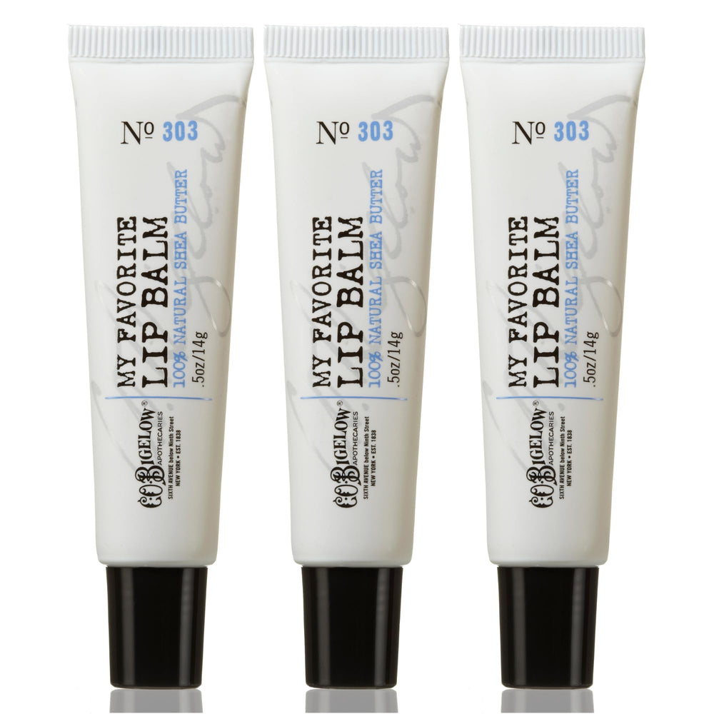 C.O. Bigelow My Favorite Lip Balm Tubes pack for home and on-the-go hydration