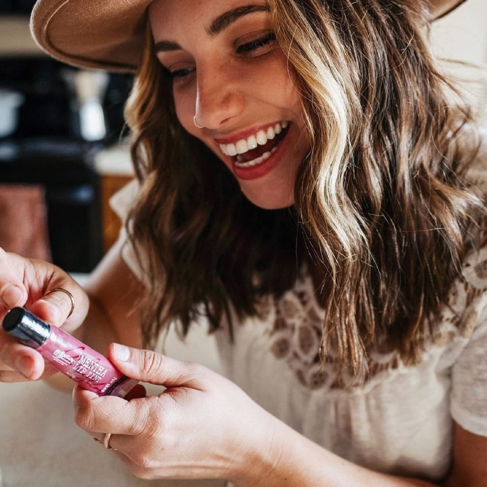 Year-round lip hydration in a compact on-the-go format