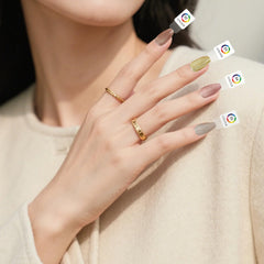 C12rtive 48 tips set demonstrating reusable magnetic nail tips