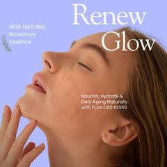 C60 Evo Advanced Facial Serum pump shown for neat dispensing