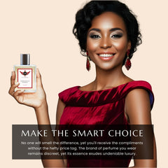 CA Perfume Amber Rouge Saffron fir resin and cedar base for a crisp finish.