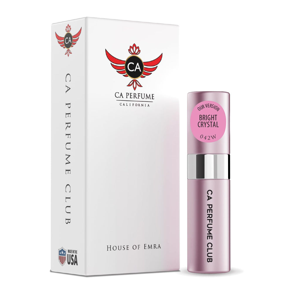 CA Perfume Impression of Bright Crystal bottle-front reveals floral fruity allure for daily elegance