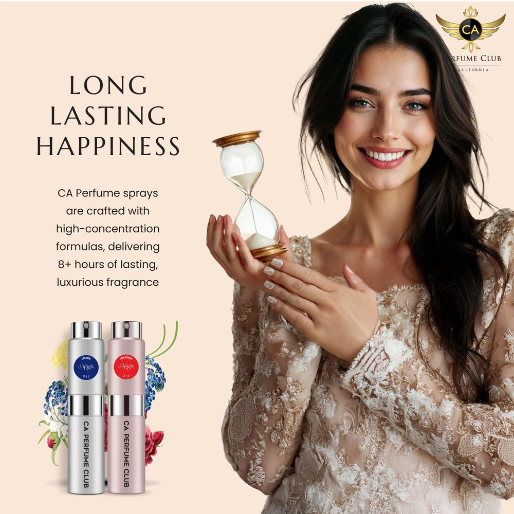 CA Perfume Impression of Bright Crystal packaging design hints at designer-level inspiration and everyday wear