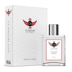 CA Perfume Impression of Delina bottle front, elegant floral presentation for daily wear