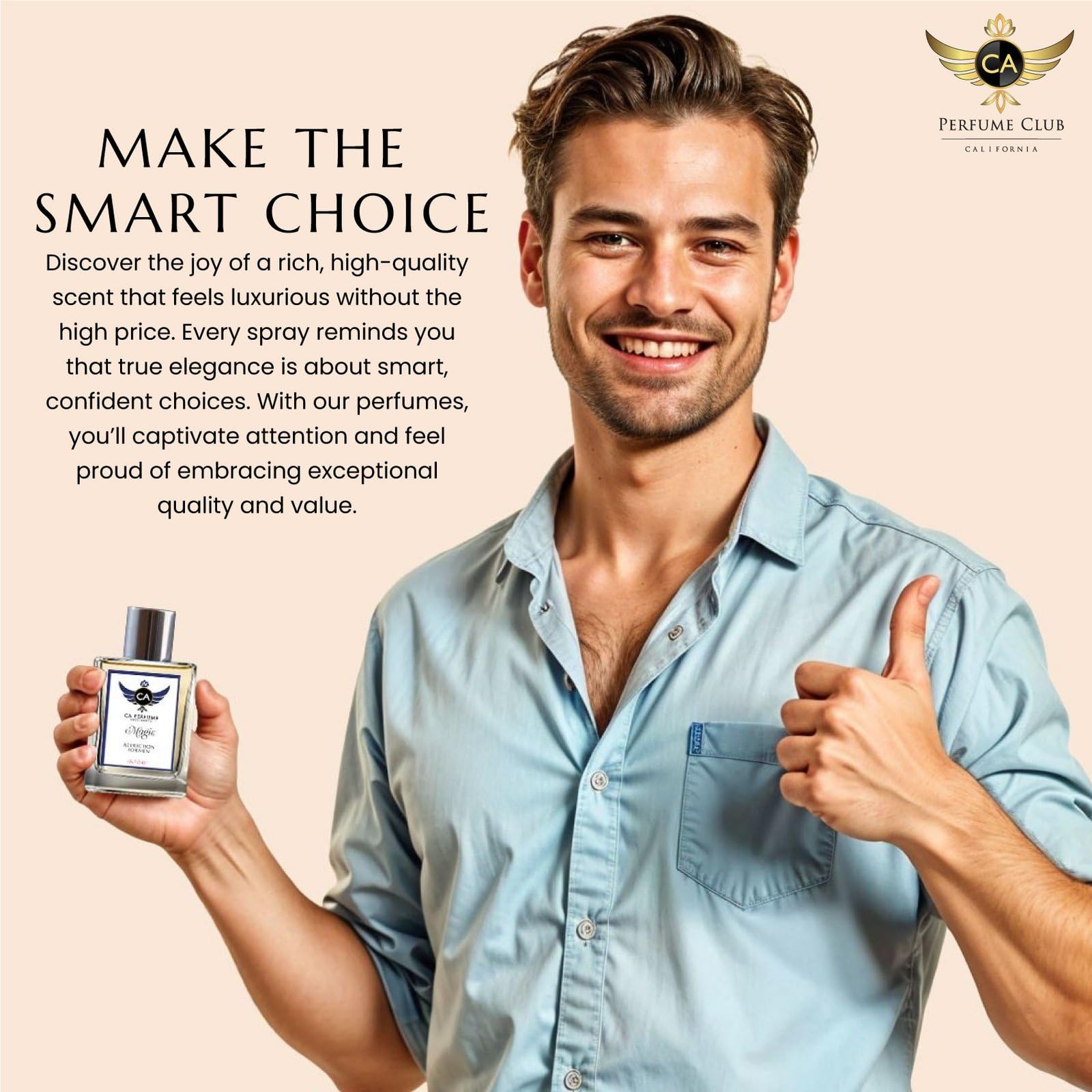 Glass reflection captures vibrant scent profile ready for daily wear