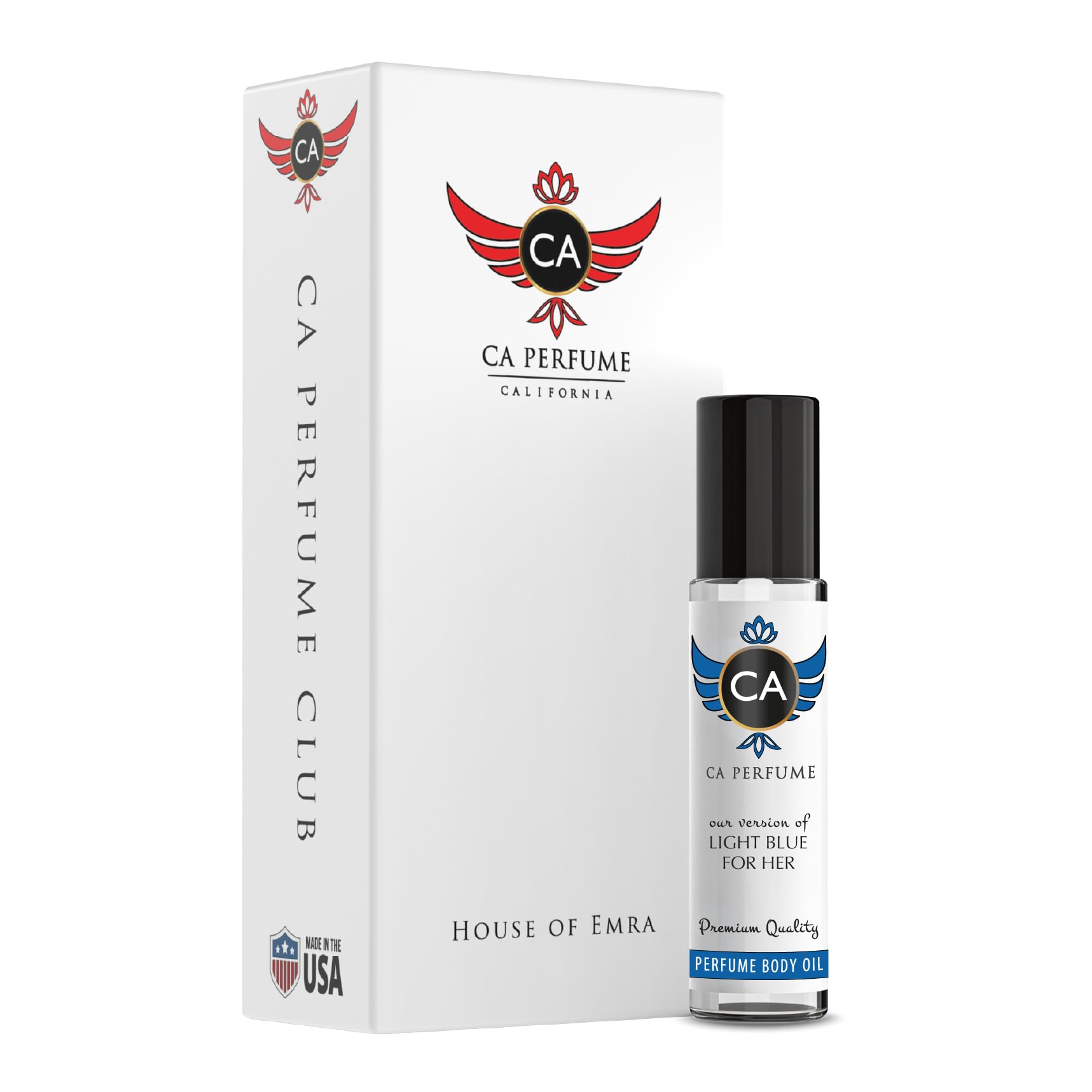 CA Perfume Impression of Light Blue For Her bottle with citrus-forward aroma
