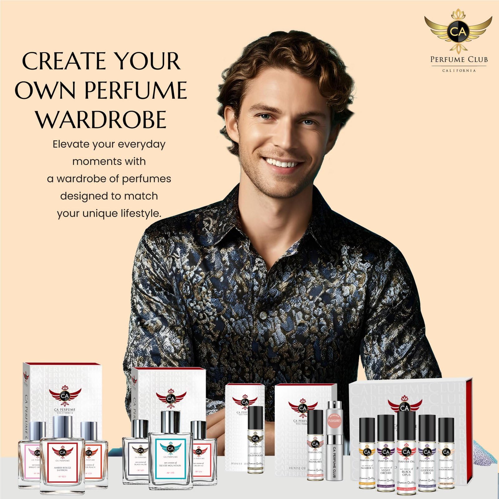 CA Perfume Impression of Tobacco Vanille packaging highlights premium presentation.