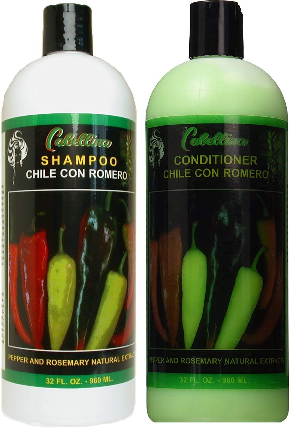 Cabellina Rosemary Pepper shampoo bottle for healthy scalp and nourished hair daily
