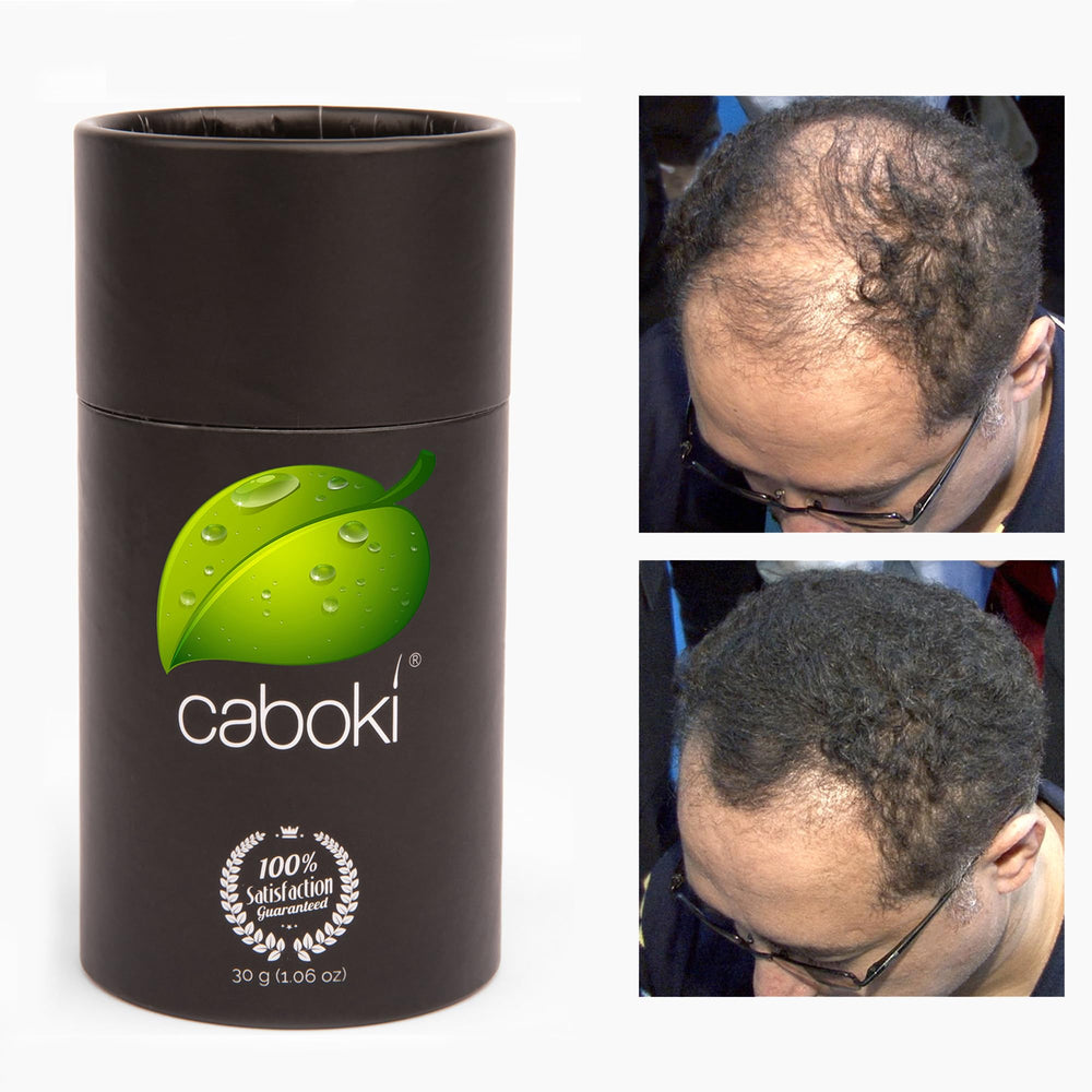 Caboki compact packaging is travel-friendly and easy to store.