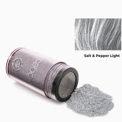 Caboki fiber powder dispense action highlights easy application for thinning areas